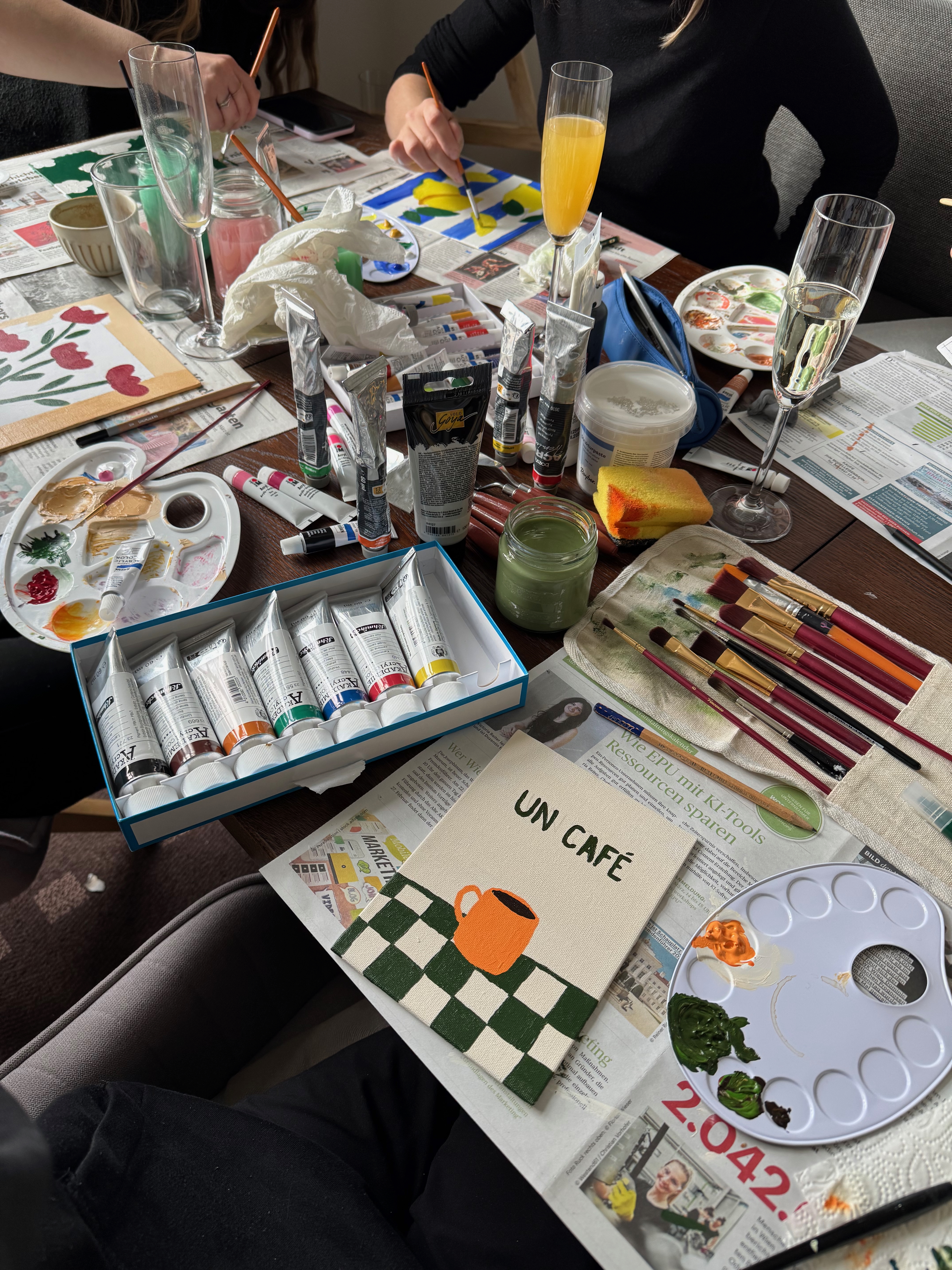 Creative Coffee — Brunchen, malen, tratschen